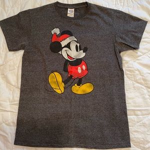 Disney Mickey Mouse Christmas holiday T-Shirt Adult Sz Small